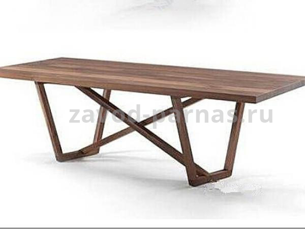 Деревянный столик в лофт стиле на металлическом каркасе